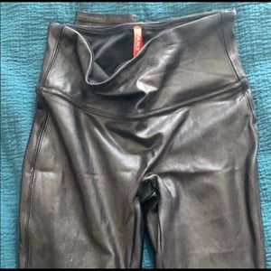 Spanx Faux Leather Leggings